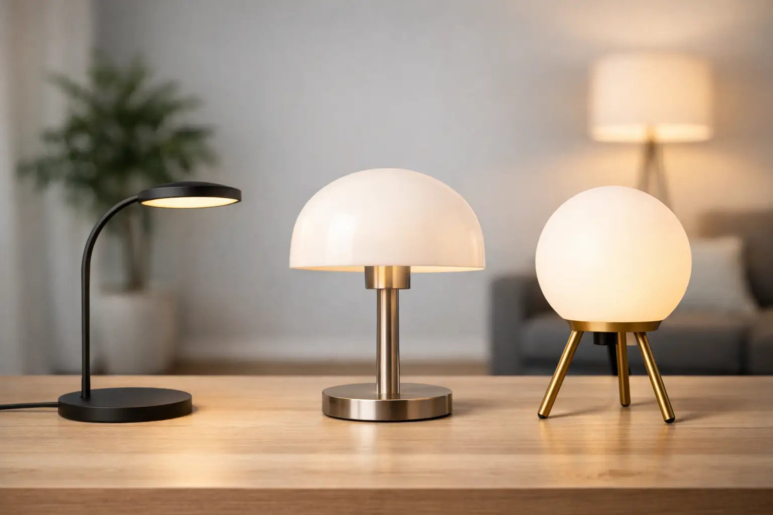 Test moderne Tischleuchte Design im Vergleich