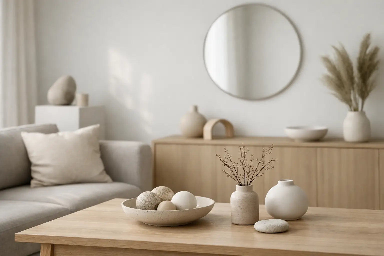 Zeitlose Dekoideen für Minimalisten zuhause