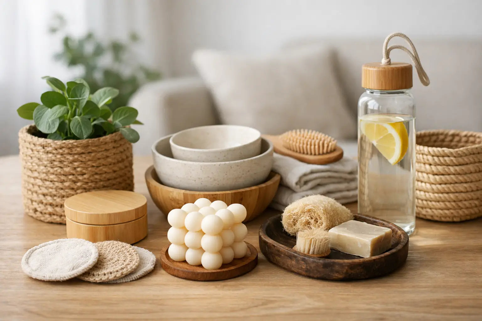 Zero Waste Wohnaccessoires mit Stil