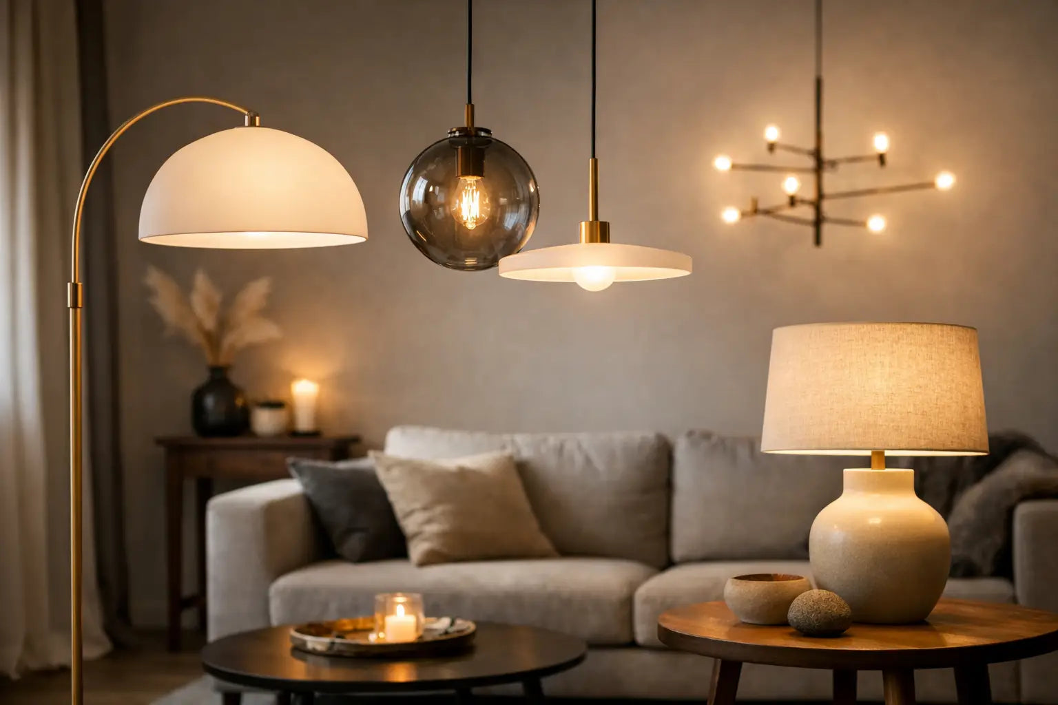 Die schönsten Leuchten fürs Wohnzimmer