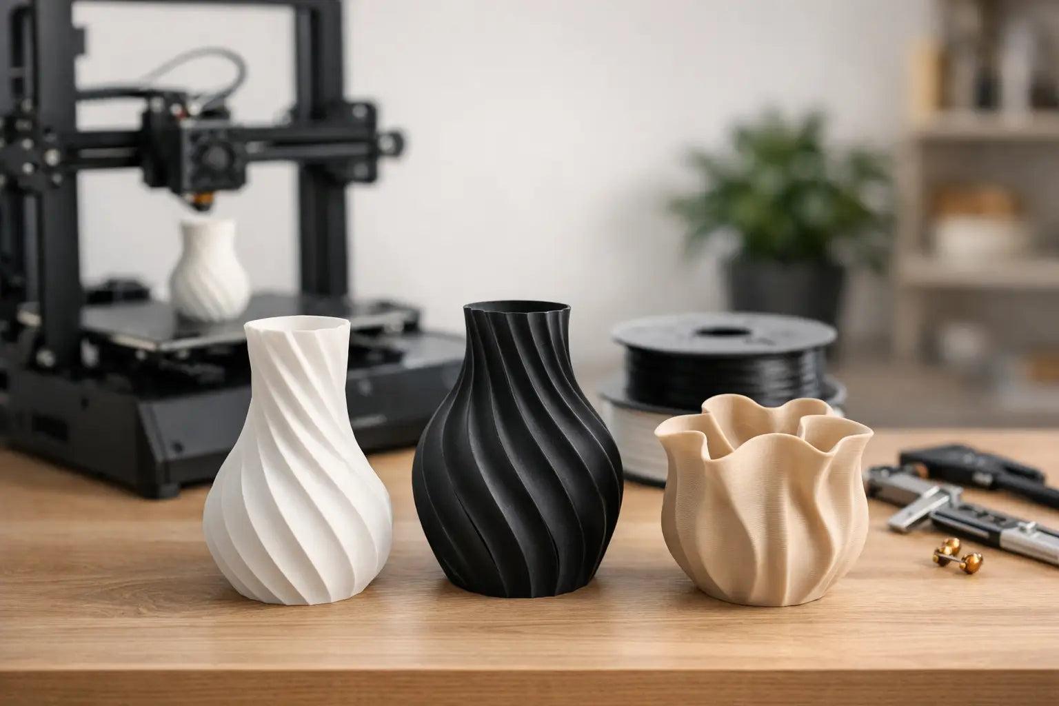 3D gedruckte Vase kaufen - worauf es ankommt
