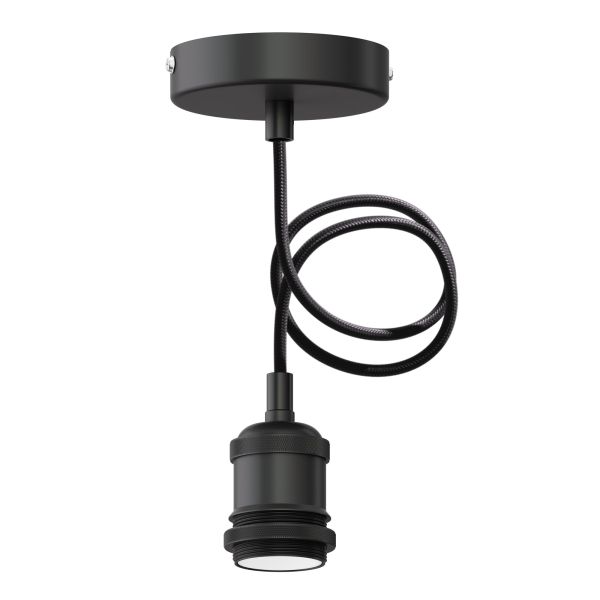 Lampen-Fassung mit Textilkabel