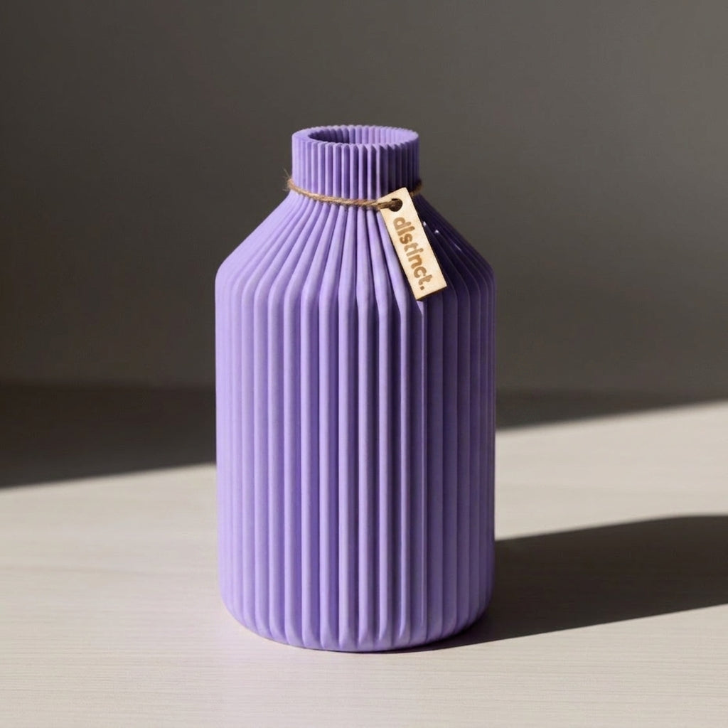 Vase Filo in Lavendel - Filigrane Design-Vase für dein zu Hause