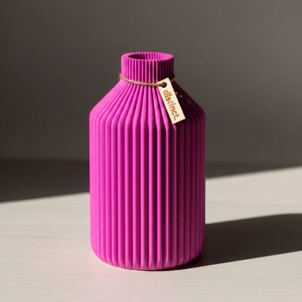 Vase Filo in Magenta - Filigrane Design-Vase für dein zu Hause