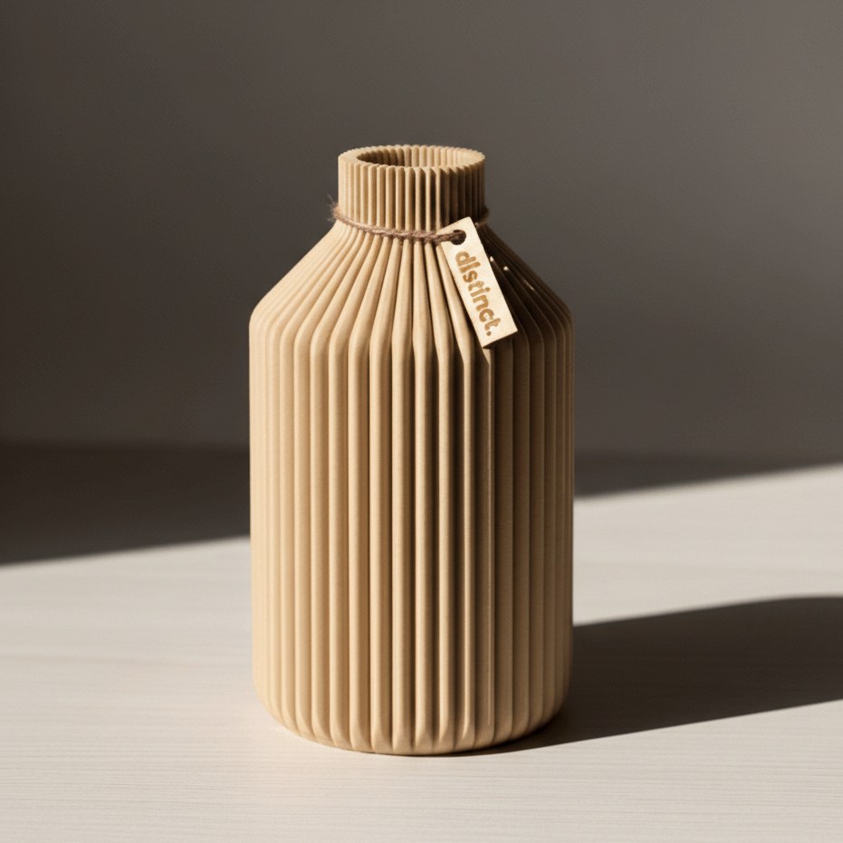 Vase Filo in Farbe Dünensand