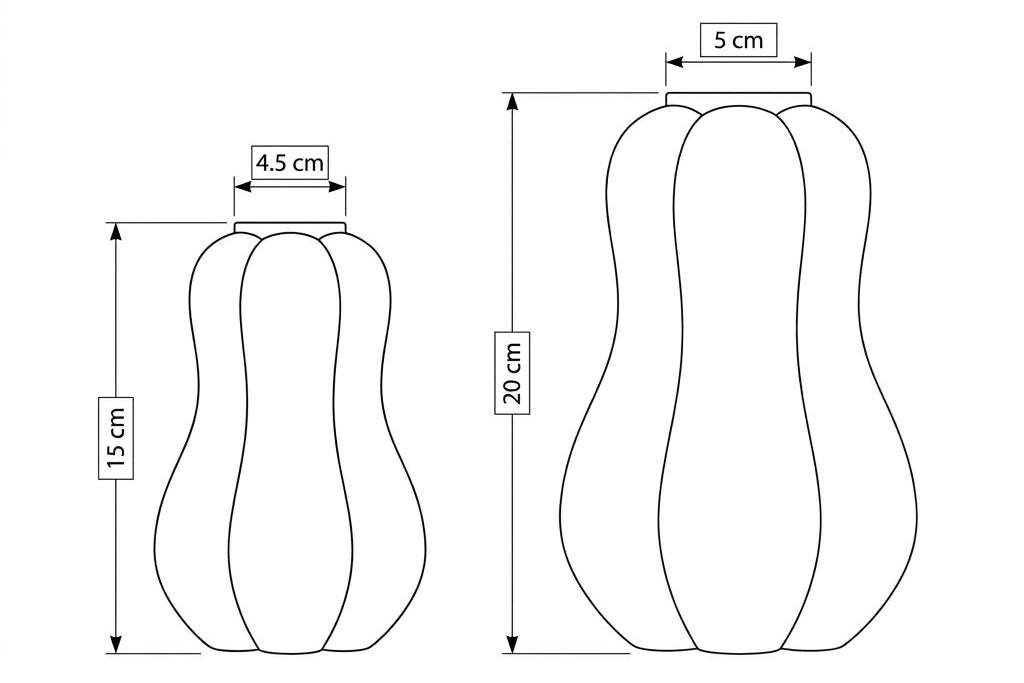 Vase Kürbis