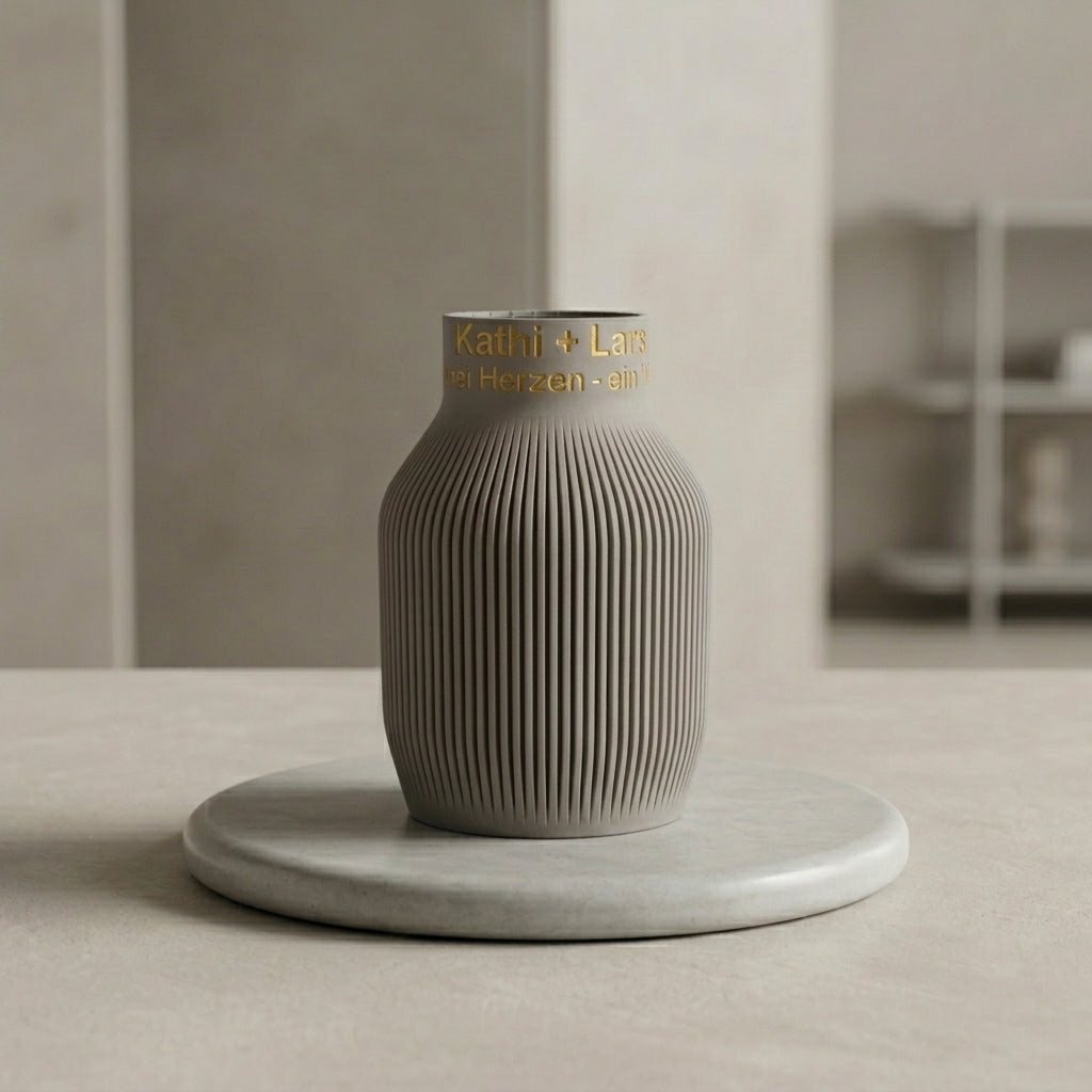 Personalisierte Vase Stria
