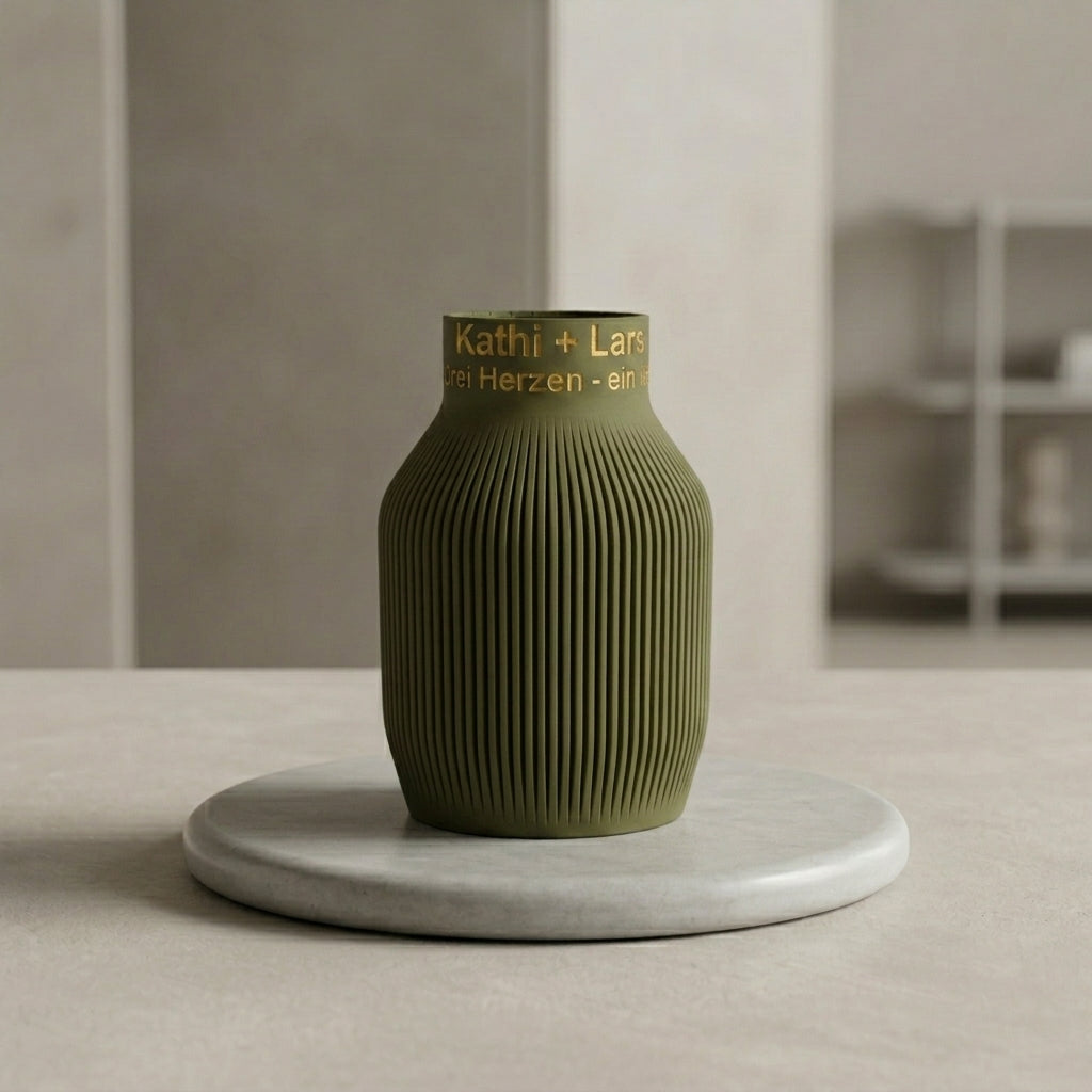 Personalisierte Vase Stria