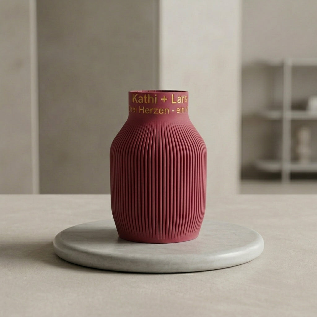 Personalisierte Vase Stria