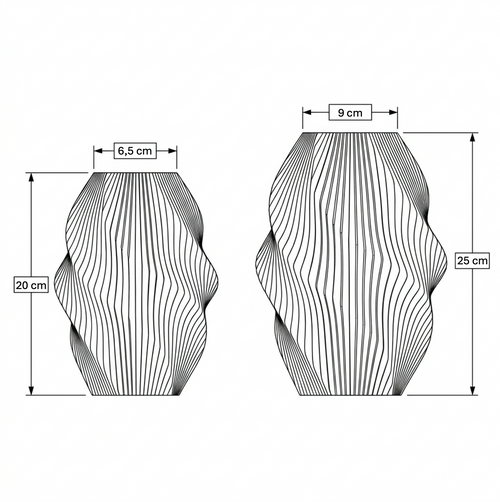 Vase Onda