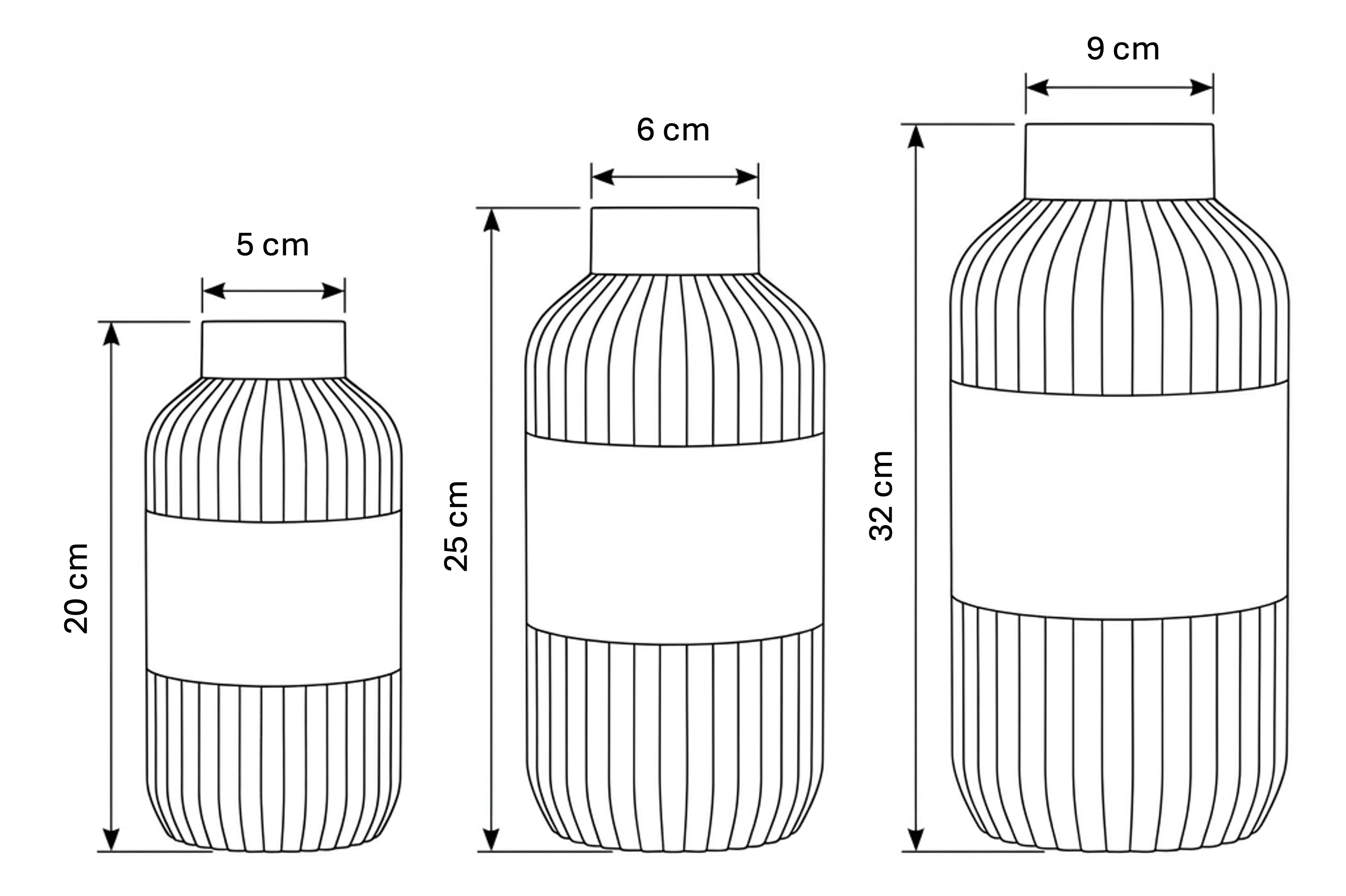 Personalisierte Vase Lume