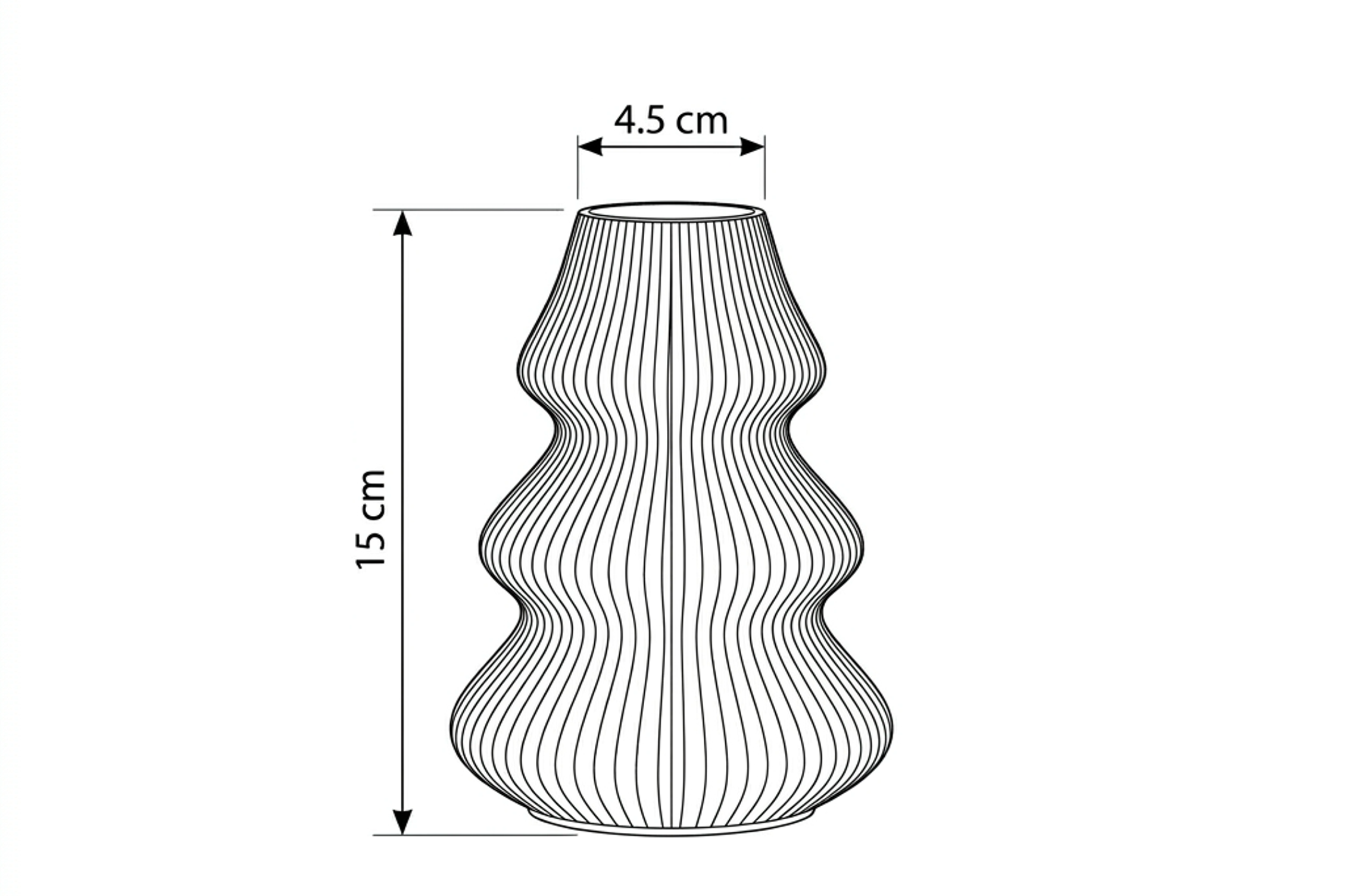 Vase TannenZauber