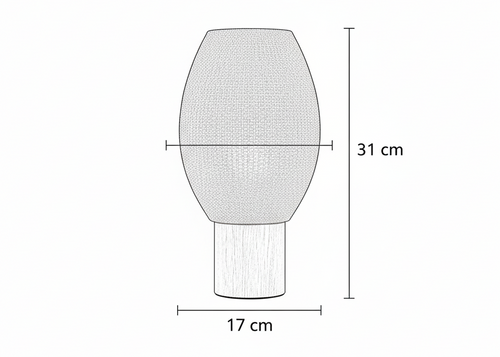 Tischlampe Ovo