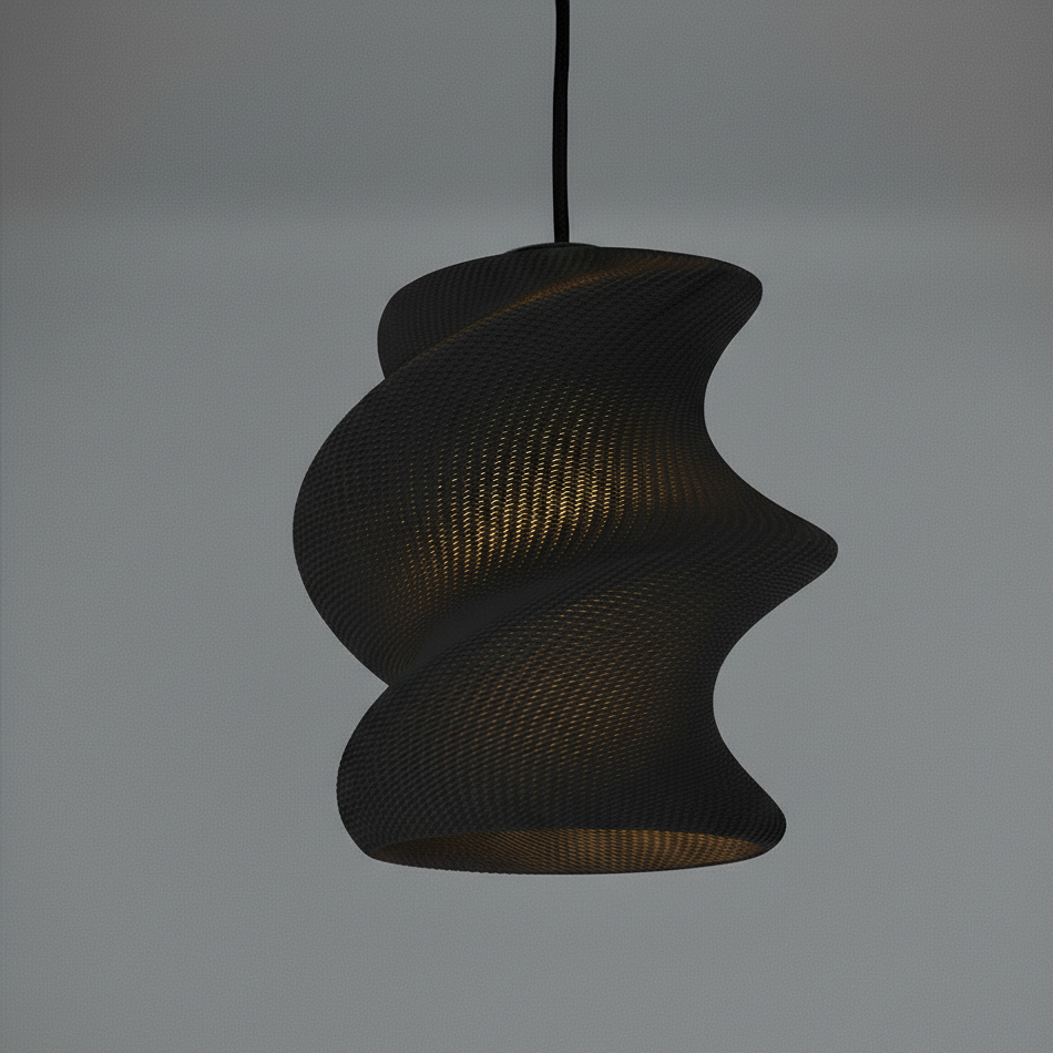 Hängeleuchte Victoria in Farbe Onyx