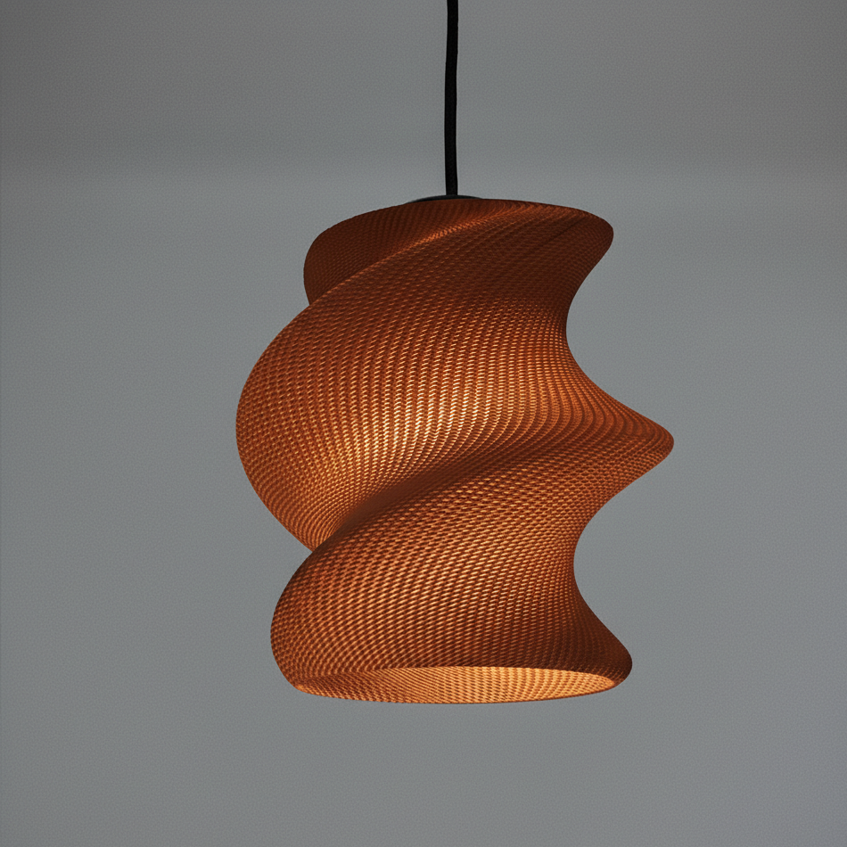 Hängeleuchte Victoria in Farbe Terracotta